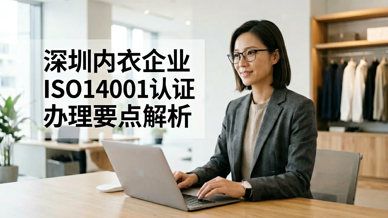 深圳内衣企业ISO14001认证办理要点解析