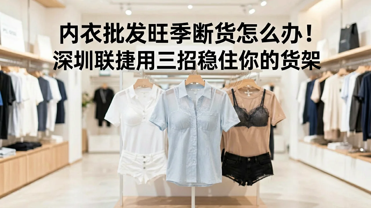 内衣批发旺季断货怎么办?深圳联捷用三招稳住你的货架